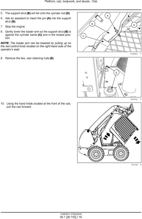 how to adjust track on c232 new holland skid steer|new holland c232 operators manual.